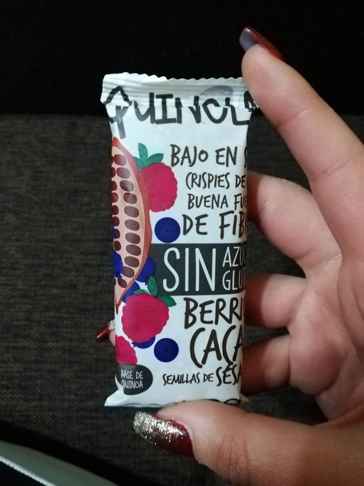 review photo of Ecovida Barra de quinoa cacao berry shared by @toryisacat on 30 Jun 2019 - review