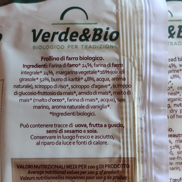 photo of Verde & Bio Novellino Di Farro Biologico shared by @selvatika on  21 Feb 2022 - review