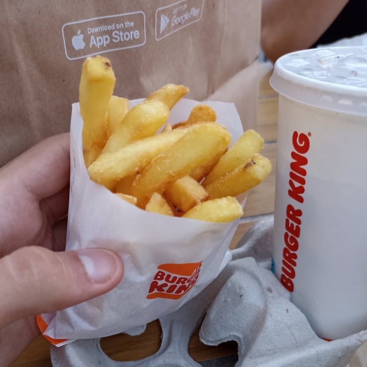 photo of Burger King Patatine Fritte shared by @vegetalgiampo on  21 Jun 2022 - review