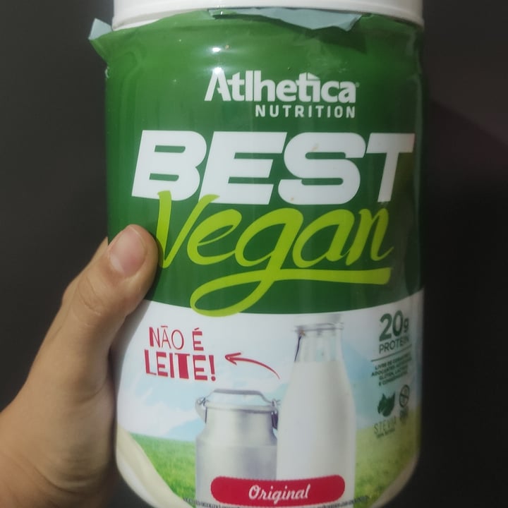 photo of Atlhetica Nutrition Best Vegan Sabor Original shared by @beatrizbento on  23 Aug 2022 - review