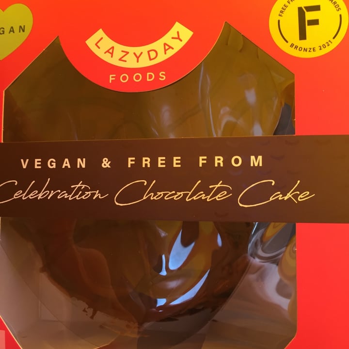 photo of Lazy Day Foods Celebration Chocolate cake shared by @naomivegan on  02 Apr 2022 - review