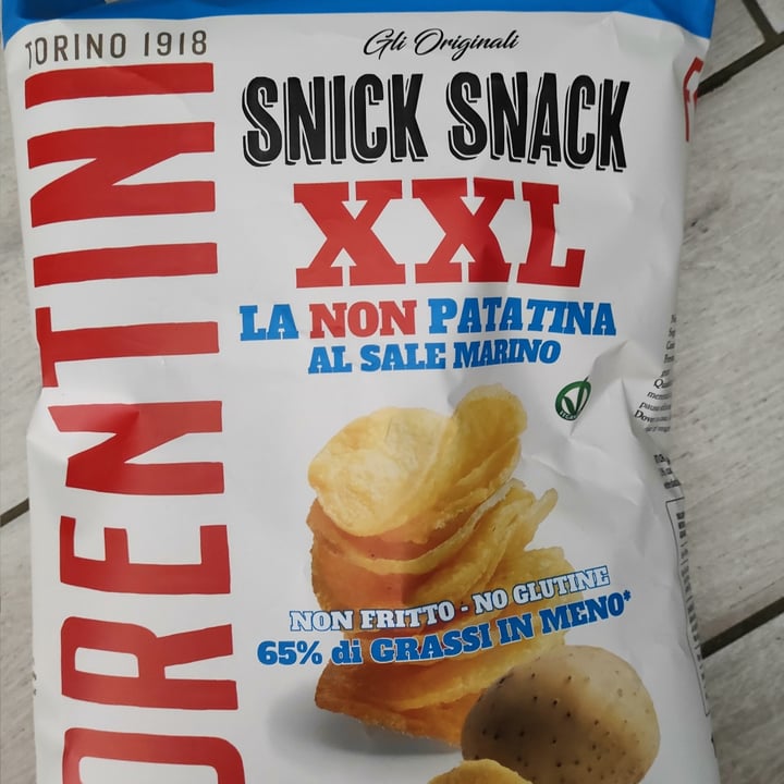 photo of Fiorentini snick snack la non patatina shared by @veganzappa on  20 Aug 2022 - review