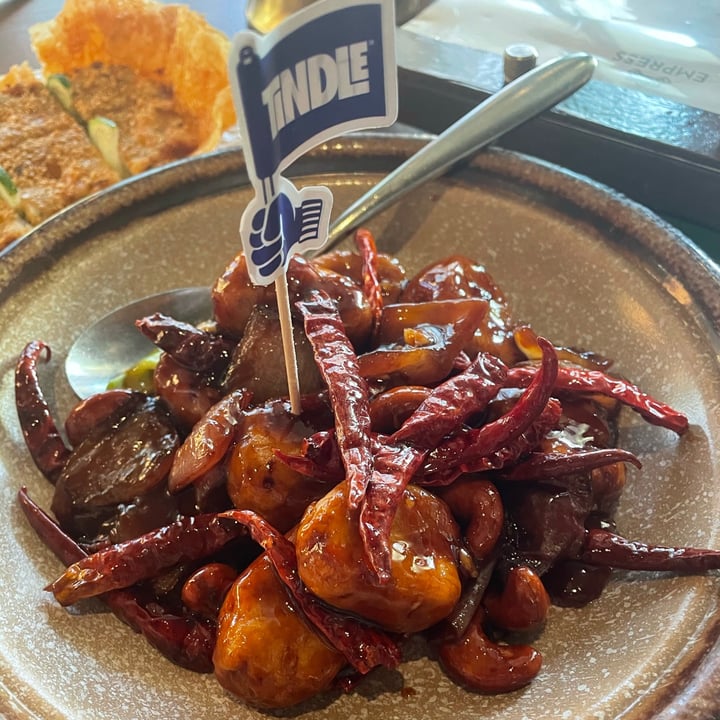photo of EMPRESS Kung Pao TiNDLE™ ‘Chicken’ shared by @zoeadamopoulos on  13 Apr 2021 - review
