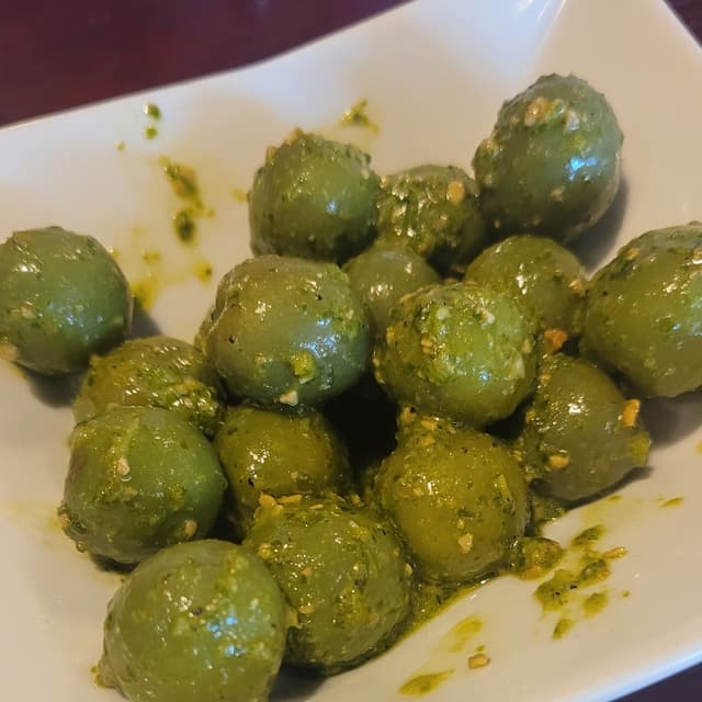 菜肴“Pesto olivea”的照片
