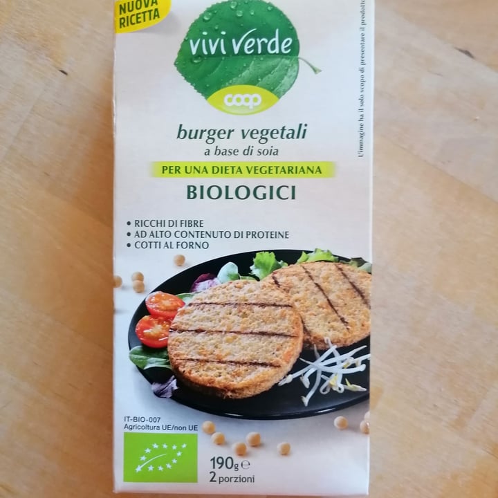photo of Viviverde bio Burger vegetali a base di soia shared by @alevale on  20 Sep 2022 - review