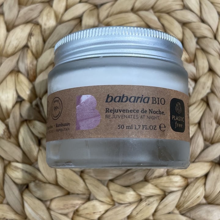 photo of Babaria Bio  Crema de noche shared by @missborderias on  02 Jul 2022 - review