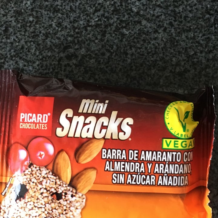 review photo of Picard chocolates Mini snacks Barra De Amaranto con Almendra Sin Azúcar shared by @ingridtrejo on 21 Feb 2022 - review