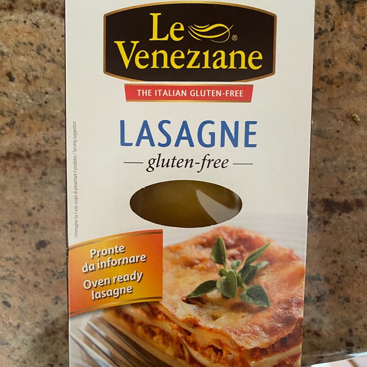 photo of Le veneziane Lasagne gluten free shared by @vanessameglioli on  18 Sep 2022 - review
