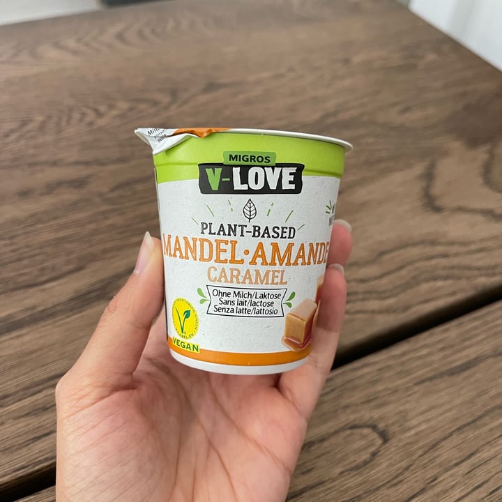 review photo of Migros V-Love Plant Based Mandel-Caramel shared by @martinadibernardo on 12 Jun 2022 - review