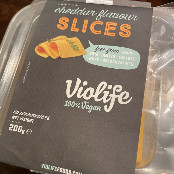 photo of Violife Cheddar Slices shared by @vegemaster on  14 Apr 2021 - review