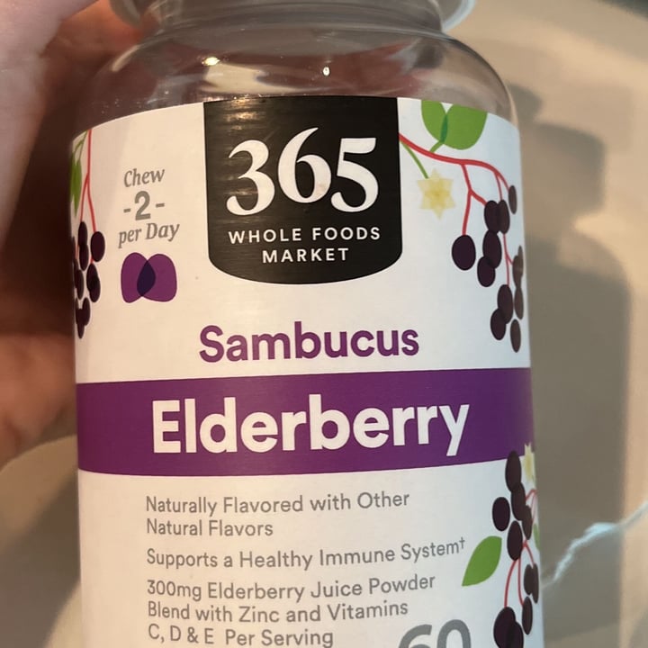 photo of Whole Foods Market elderberry lozenges shared by @audreymcanally on  21 Mar 2022 - review