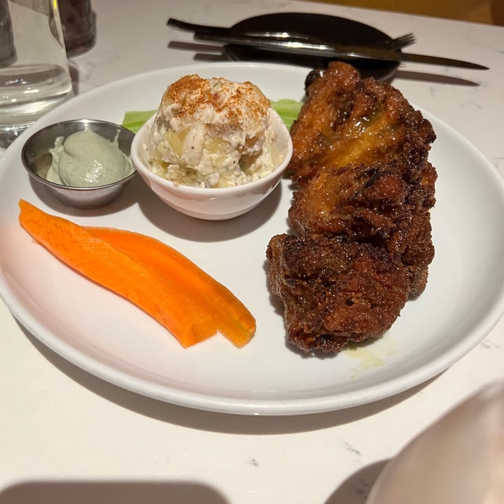 photo of P.S. Kitchen Buffalo Maitake Wings shared by @stephjc on  12 Feb 2022 - review