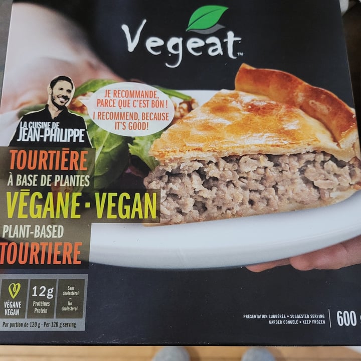 photo of Vegeat Tourtière shared by @emyar on  01 Dec 2021 - review
