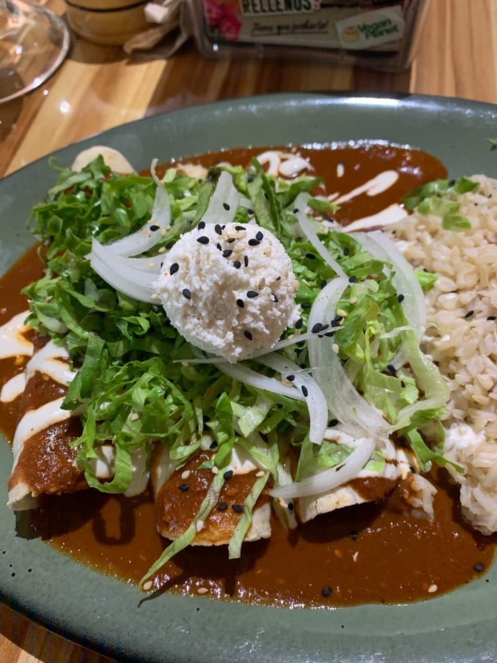 review photo of Vegan Planet Enmoladas shared by @leslygal on 16 Jan 2020 - review