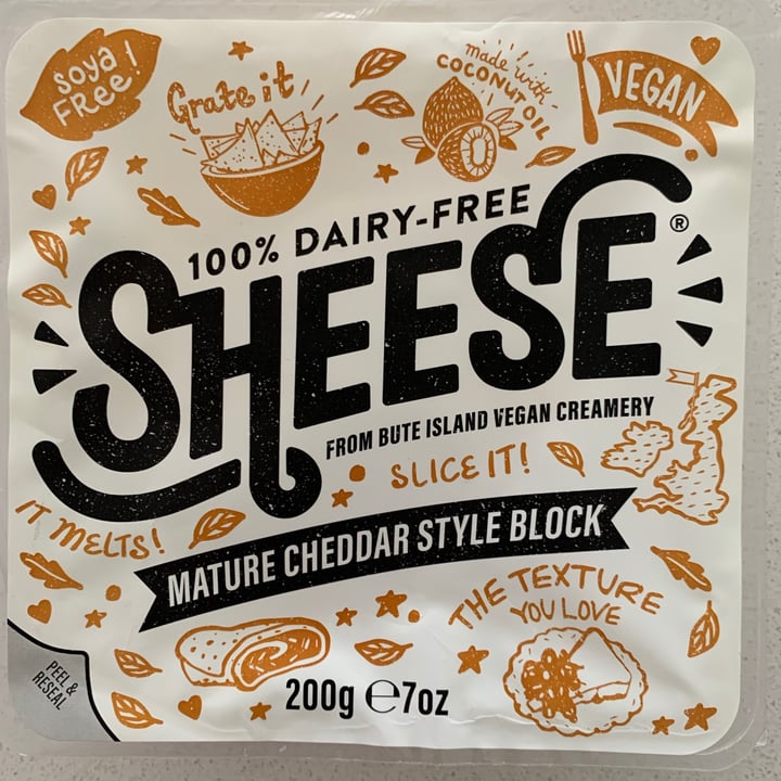 photo of Sheese Mature cheddar style block shared by @cesca29 on  06 Sep 2021 - review