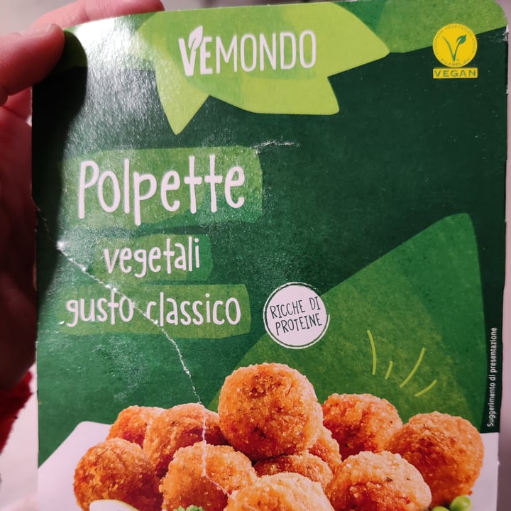 photo of Vemondo polpette vegetali gusto classico shared by @fededesi on  18 Feb 2022 - review