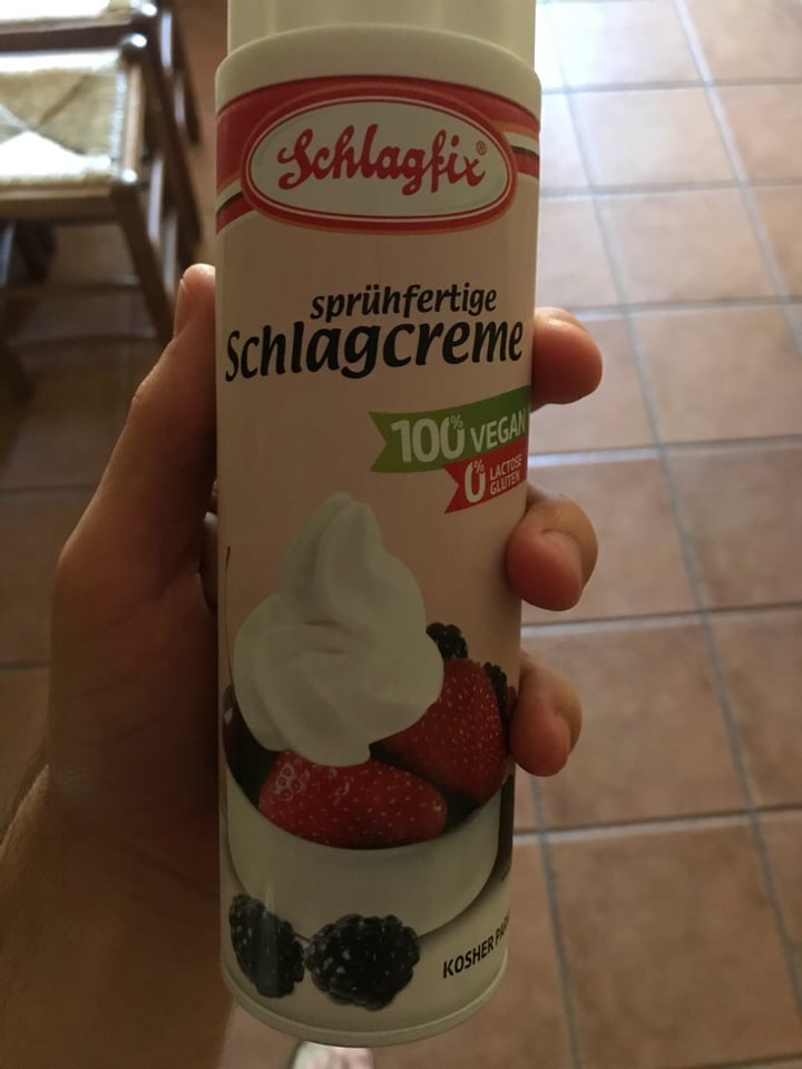 review photo of Schlagfix Sprühfertige Schlagcreme shared by @veganxex on 29 Jul 2019 - review