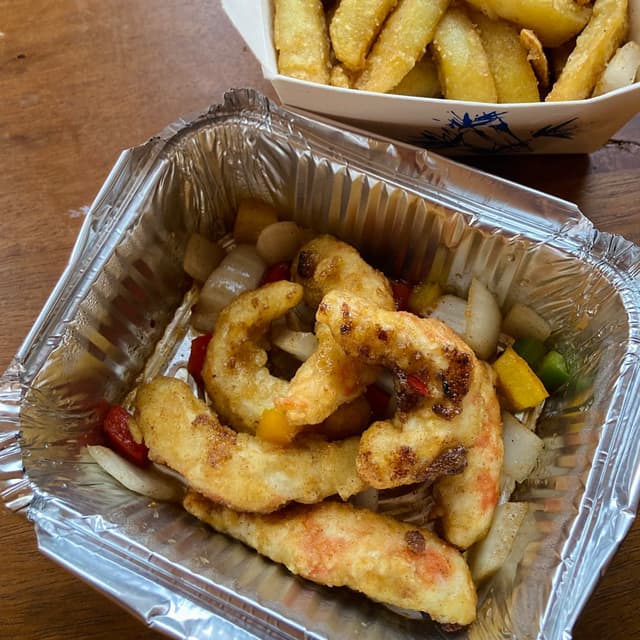 Photo of the dish “Salt and pepper prawn”