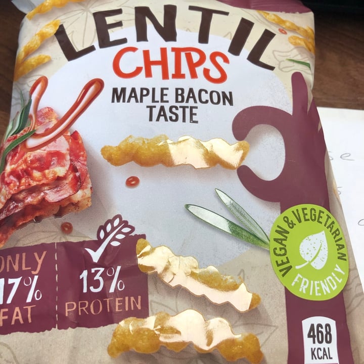 review photo of Oho! Lentil Chips Maple Bacon Taste shared by @kizzybab on 02 Mar 2021 - review