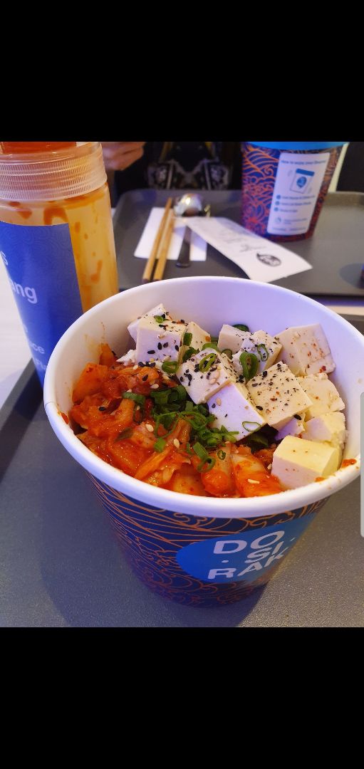 photo of Dosirak Kimchi tofu bibimbap shared by @nuttybroccoli on  26 Mar 2020 - review