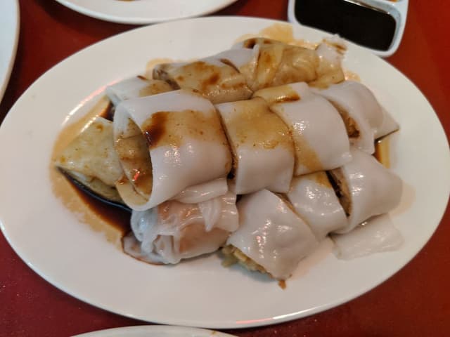 Foto do prato “Spring roll rice roll”