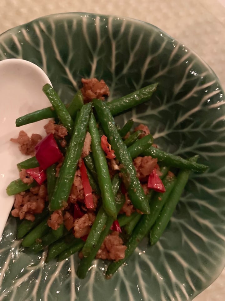 review photo of Duddell's Sautéed Green Bean, Omnipork shared by @amym852 on 11 Jan 2020 - review