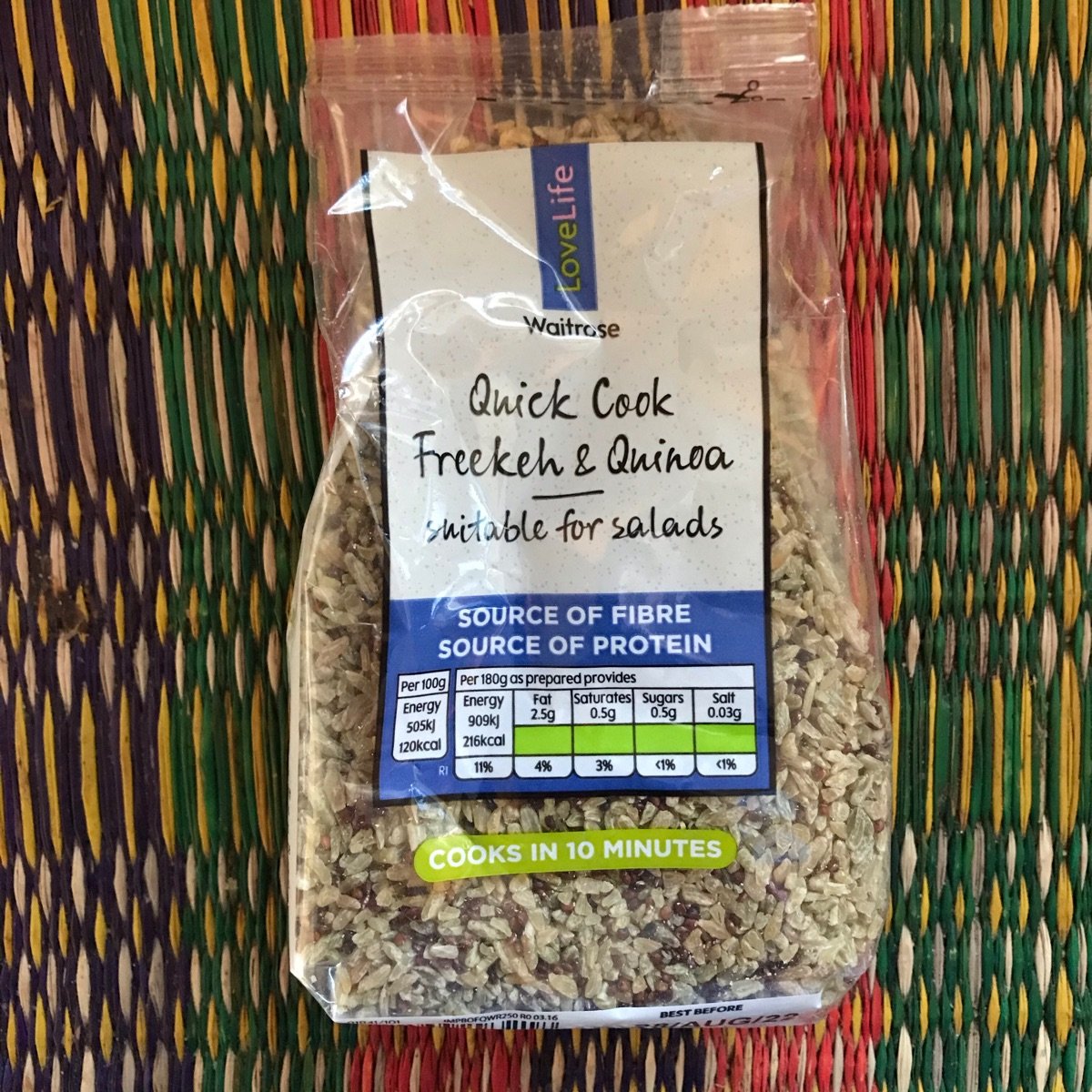 Waitrose Quick cook freekeh and quinoa Reviews abillion