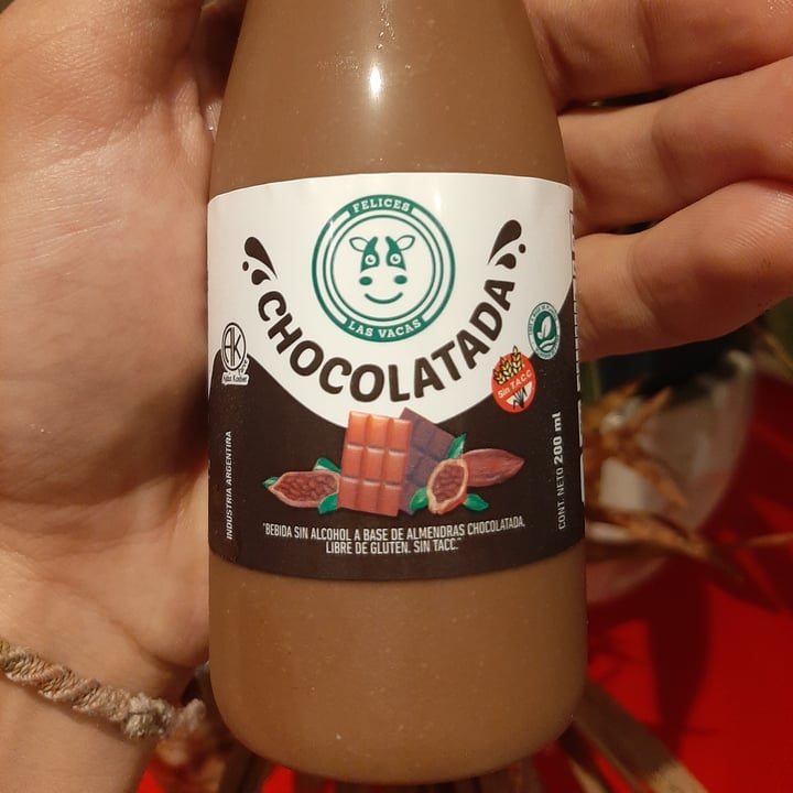 photo of Felices Las Vacas Bebida de Almendras Chocolatada shared by @bautistatomxs on  22 Dec 2021 - review