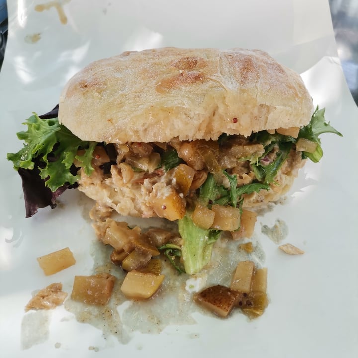 photo of Babylonstoren Layered Sandwich Vegan Mayo Seitan And Garden Slaw shared by @emmawagener on  21 Mar 2022 - review