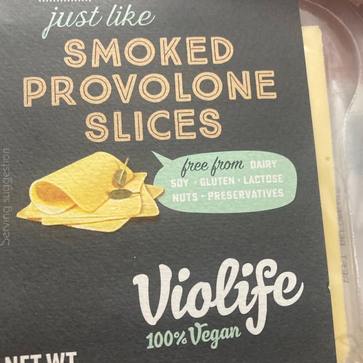 photo of Violife Smoked Provolone Slices shared by @maisietheblindhen on  26 Feb 2021 - review