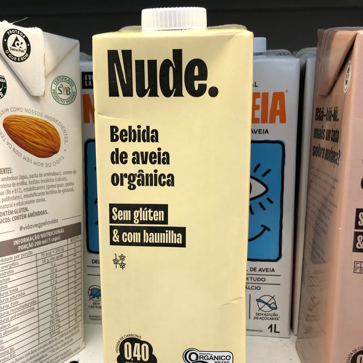 photo of Nude Bebida de aveia orgânica sem glúten shared by @aikajuna2 on  06 May 2022 - review