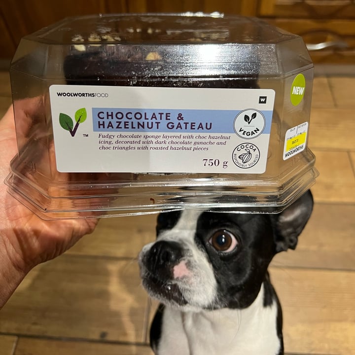 photo of Woolworths Chocolate & Hazelnut Gateau shared by @tarnee on  04 May 2022 - review
