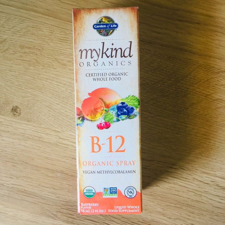 photo of Mykind Organics B12 Organic Spray shared by @emmc1 on  02 Jul 2021 - review