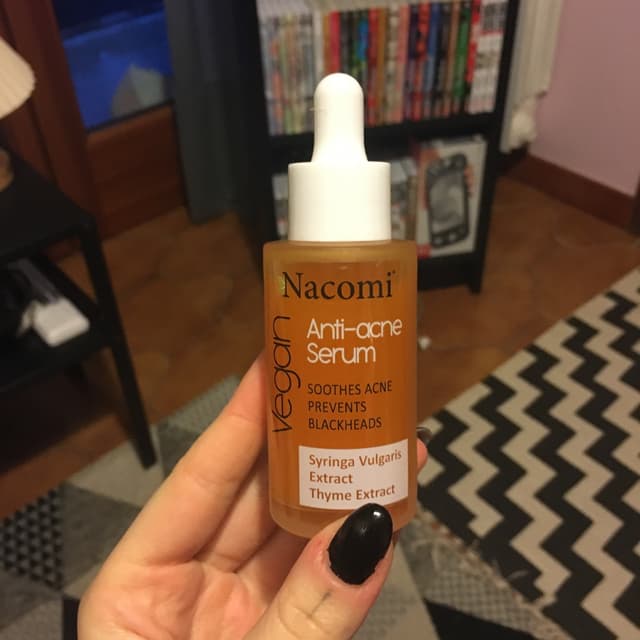 NACOMI Vegan Anti-Akne Serum 40 Ml – Pflegende Gesichtsbehandlung Für Reine Haut