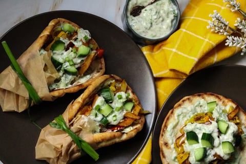 This vegan gyros recipe is perfect for picnics