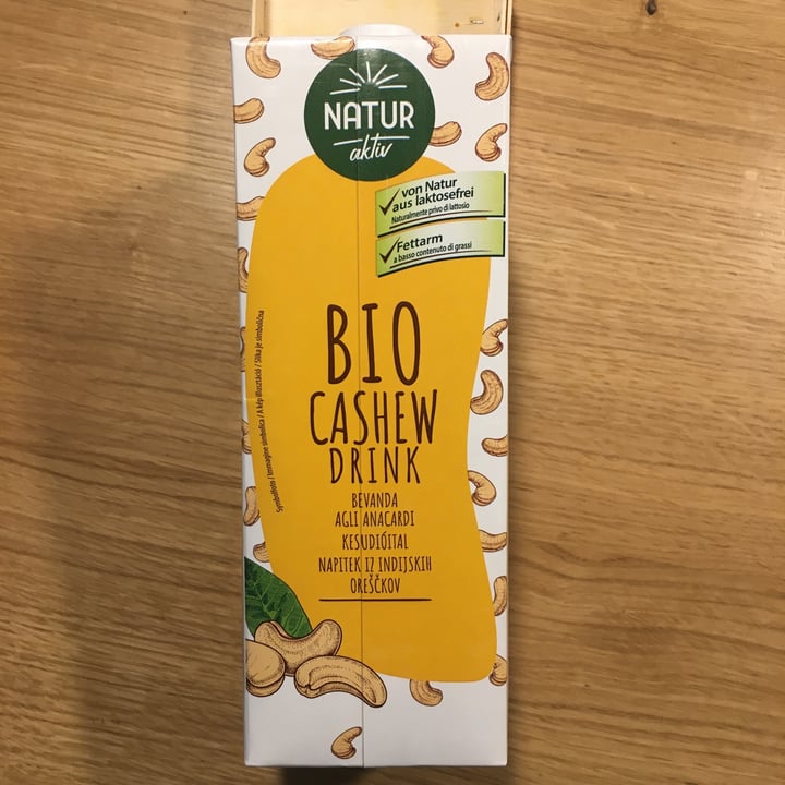 photo of Natur Aktiv Bio cashew drink shared by @esfi on  10 Apr 2022 - review