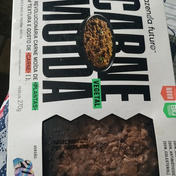 photo of Fazenda Futuro - Future Farm Carne Moída shared by @rdg on  06 May 2022 - review