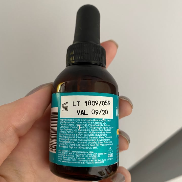 review photo of Bio Extratus Óleo De Hidratação E Nutrição Capilar shared by @isalorenza on 16 Apr 2022 - review