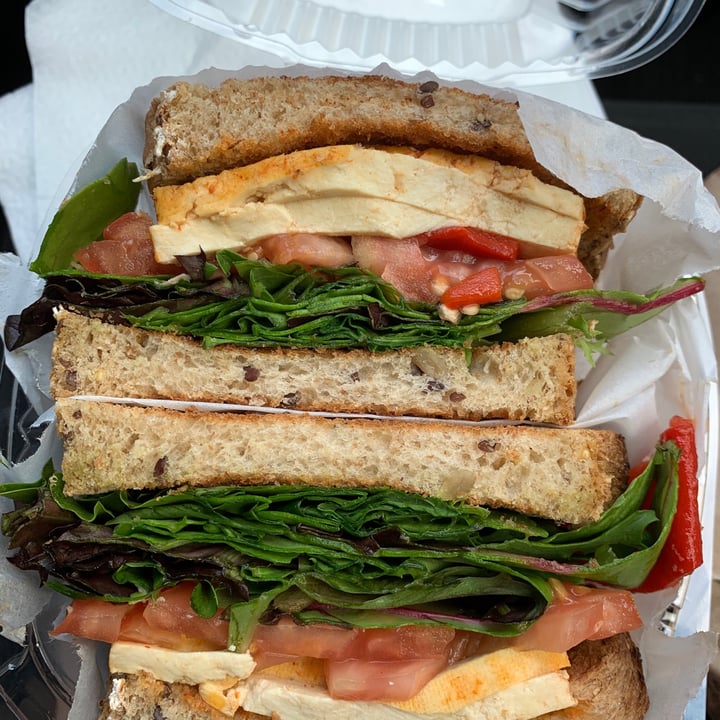 photo of IC Brooklyn Cafe Brooklyn Vegan Sandwich shared by @luckyfox130 on  16 Sep 2021 - review