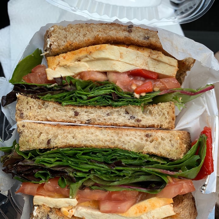 review photo of IC Brooklyn Cafe Brooklyn Vegan Sandwich shared by @luckyfox130 on 16 Sep 2021 - review