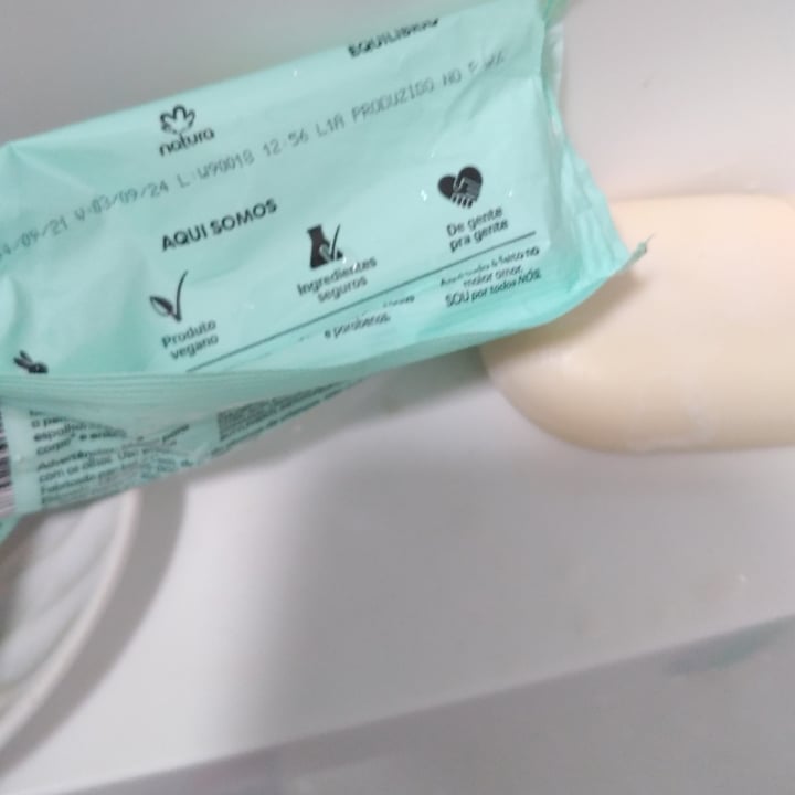 review photo of Natura Sabonete barra cremoso SOU shared by @bianaomi on 14 Nov 2022 - review