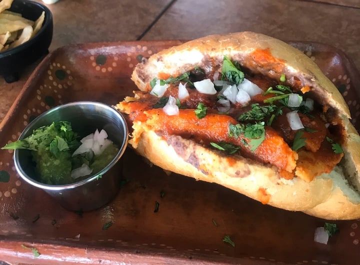 review photo of Las Tecolotas Torta De Asada shared by @veganlocos on 25 Oct 2019 - review