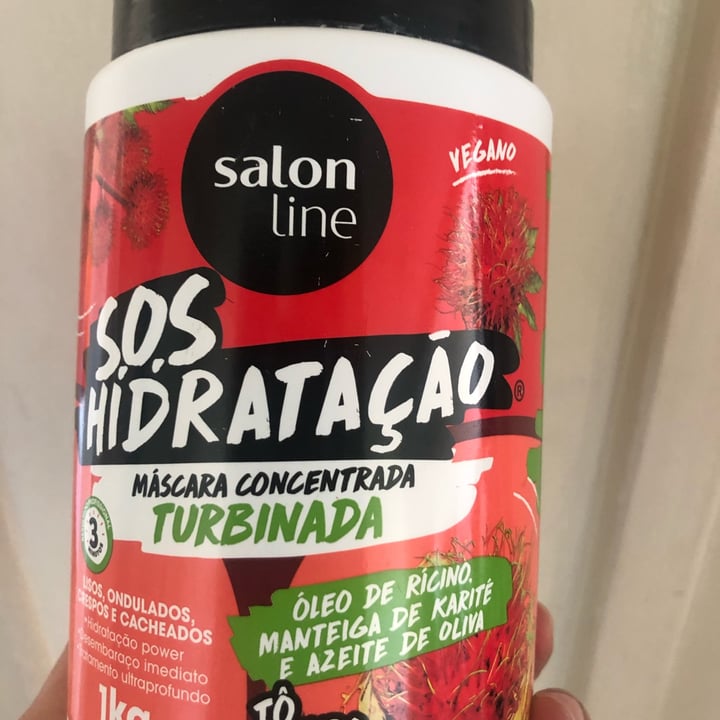 photo of Salon line Creme de hidratação óleo rícino shared by @janda on  22 Apr 2022 - review