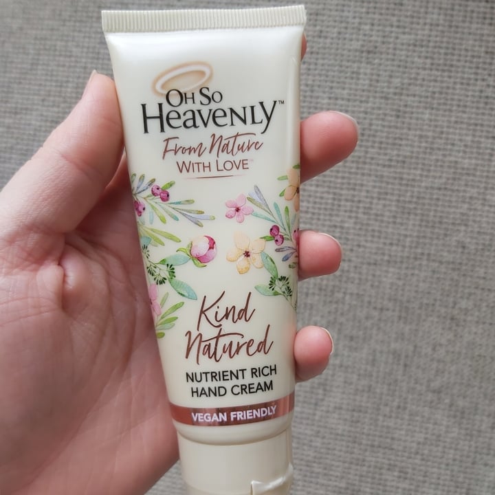 photo of Oh So Heavenly Kind Natured hand cream shared by @teaganogorman on  15 May 2020 - review