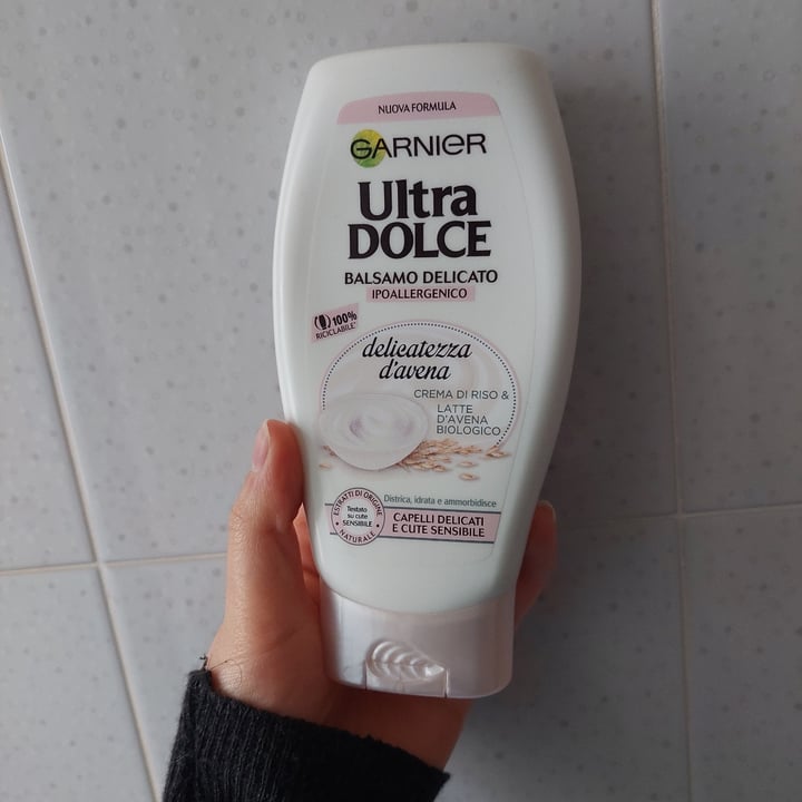 review photo of Garnier Balsamo Delicato Ipoallergenico Delicatezza d'Avena shared by @noemiso on 12 Apr 2022 - review