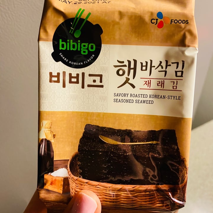 photo of Bibigo Savory Roasted Korean Seasoned Seaweed shared by @beckyyy on  28 Sep 2020 - review