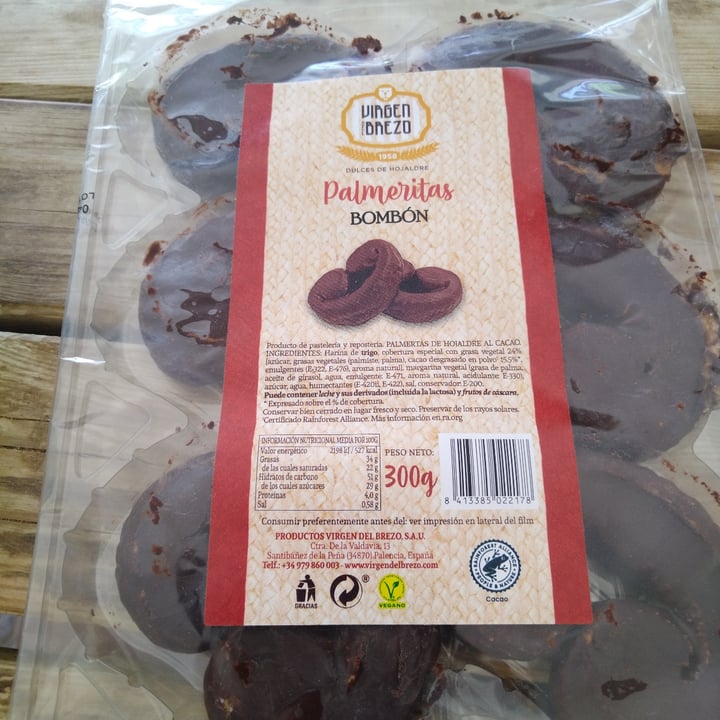 photo of ALDI Palmeritas de hojaldre al cacao shared by @crispy on  18 Jun 2022 - review