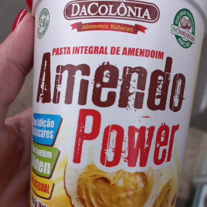 photo of DaColônia pasta integral de amendoim shared by @anajuliamaciel on  06 May 2022 - review