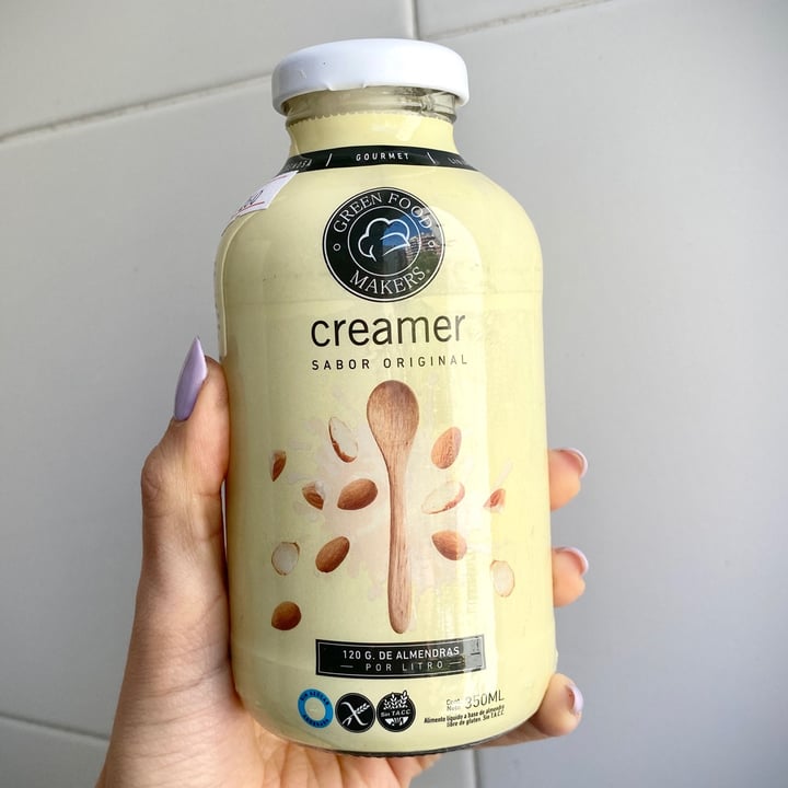 photo of Green Food Makers Creamer sabor Original shared by @majitosarasola on  13 Oct 2021 - review