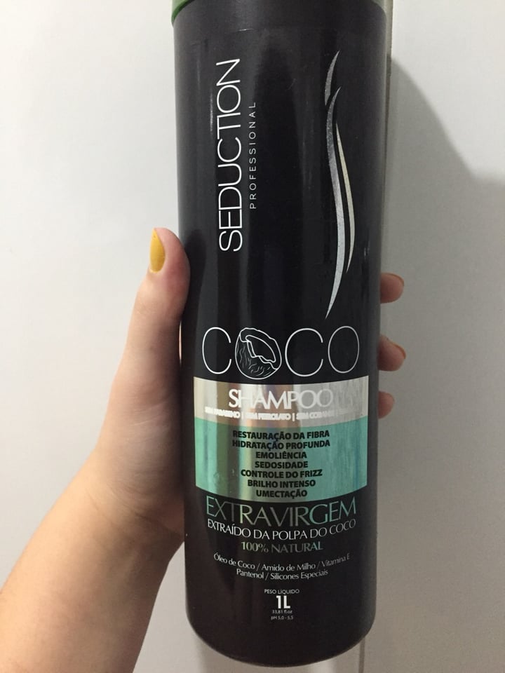 review photo of Seduction Professional Shampoo Seduction Professional shared by @sljuie on 31 Mar 2020 - review